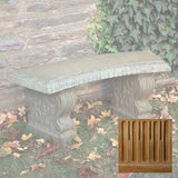 Campania Curved Traditional Bench - BE-03
