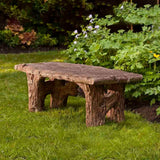 Campania Faux Bois Bench - BE-116