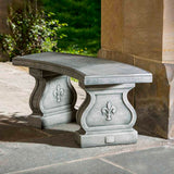 Campania Fleur De Lys Curved Bench - BE-120