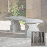 Campania Provencal Curved Bench - BE-123