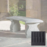 Campania Provencal Curved Bench - BE-123