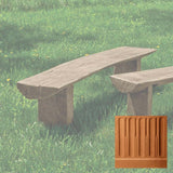 Campania Large Bois Bench - BE-125