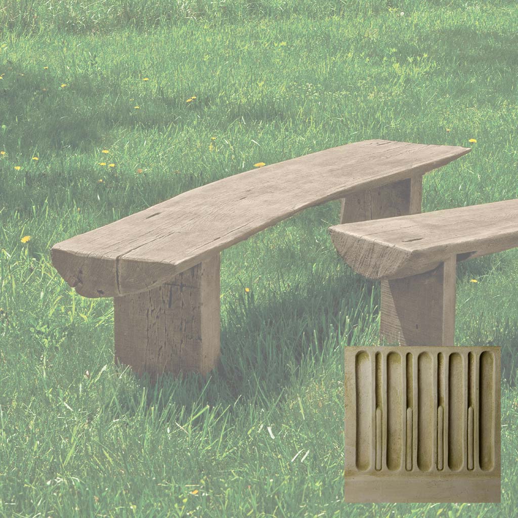 Campania Large Bois Bench - BE-125