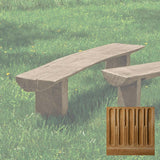 Campania Large Bois Bench - BE-125