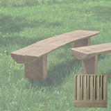 Campania Large Bois Bench - BE-125