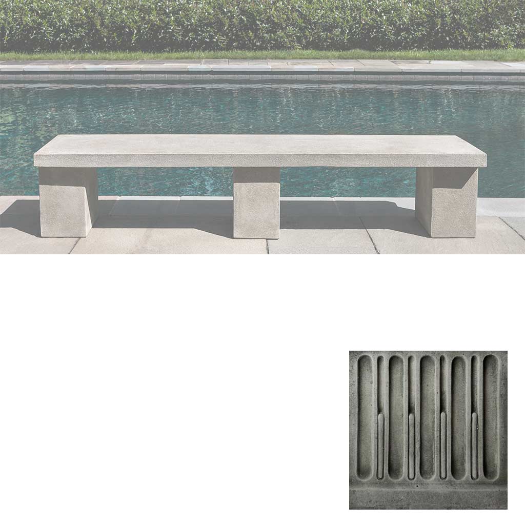 Campania Biscayne Bench - BE-132