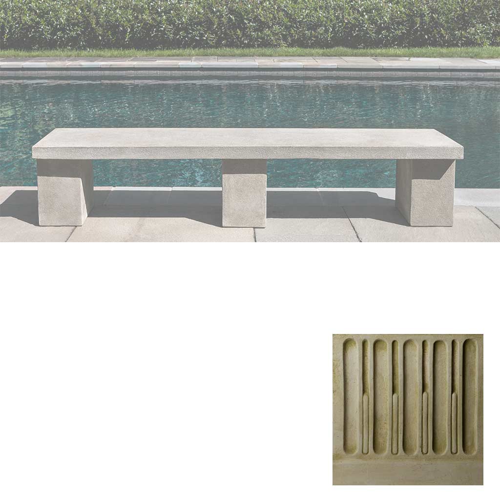 Campania Biscayne Bench - BE-132