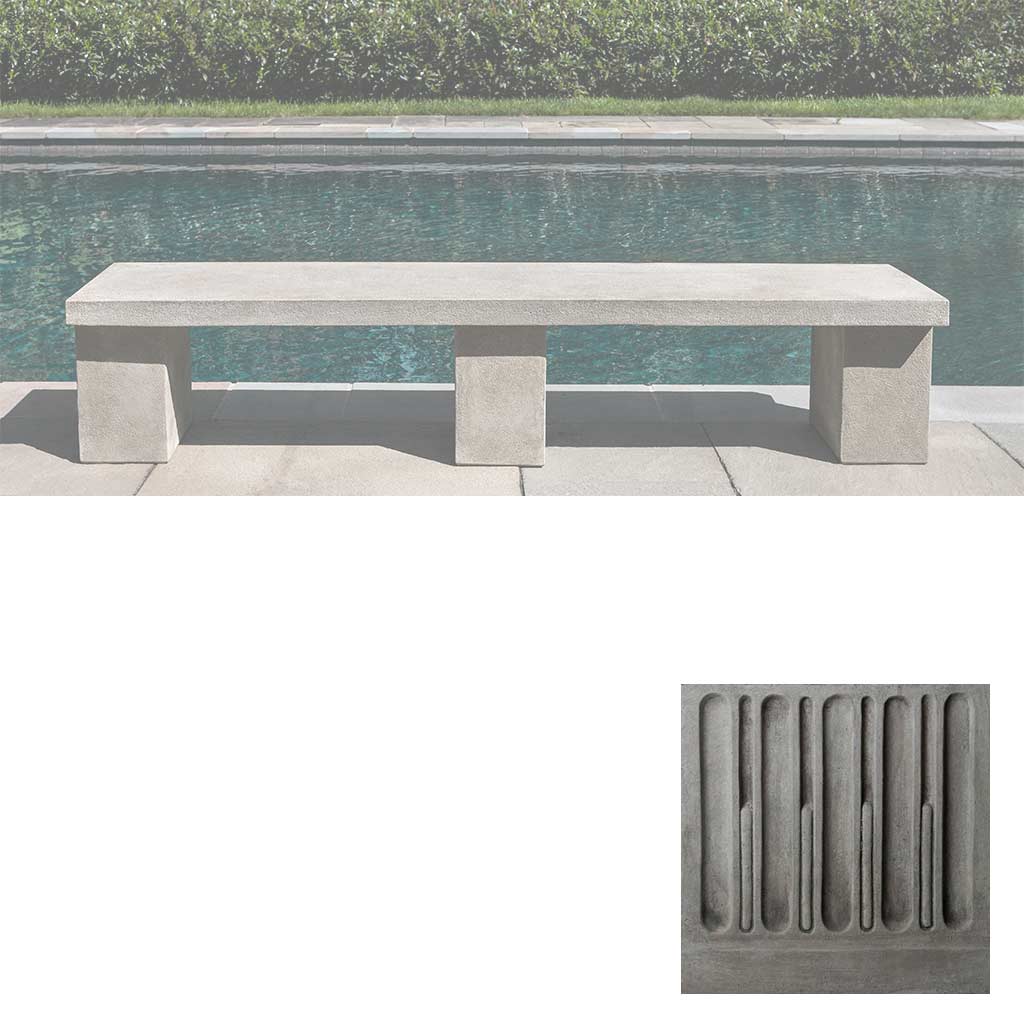 Campania Biscayne Bench - BE-132