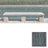 Campania Biscayne Bench - BE-132
