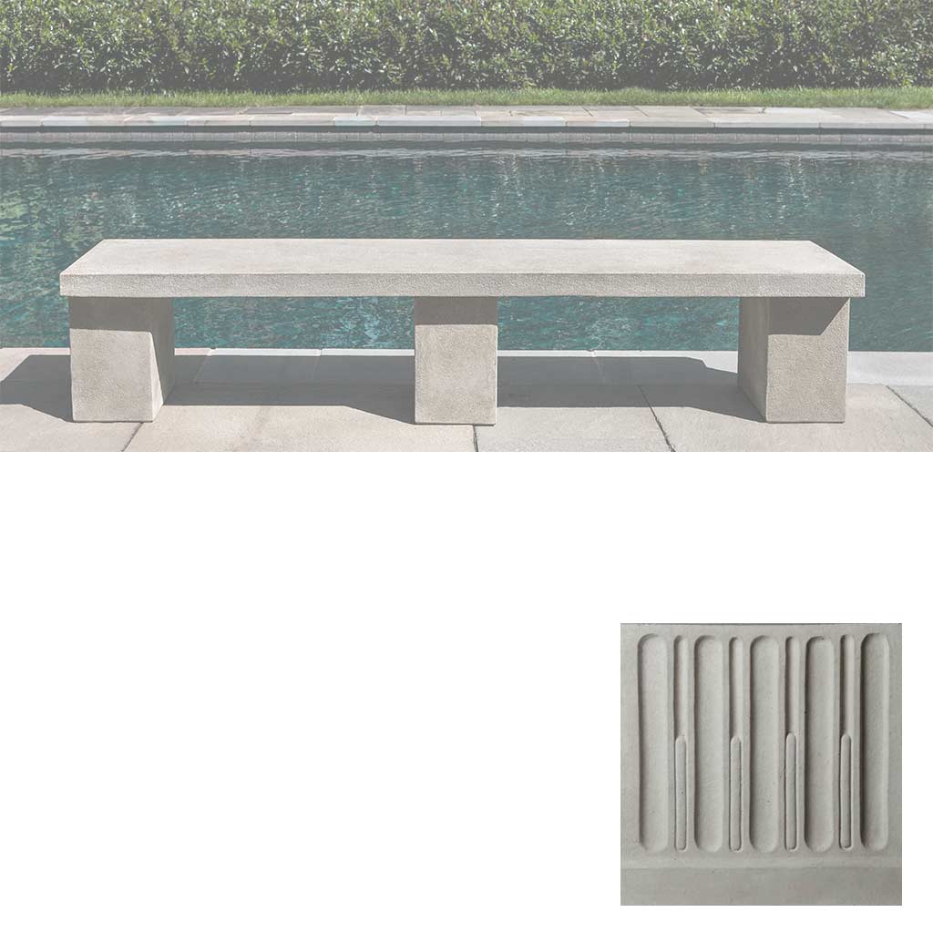 Campania Biscayne Bench - BE-132