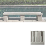 Campania Biscayne Bench - BE-132