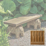 Campania Elephant Bench - BE-141