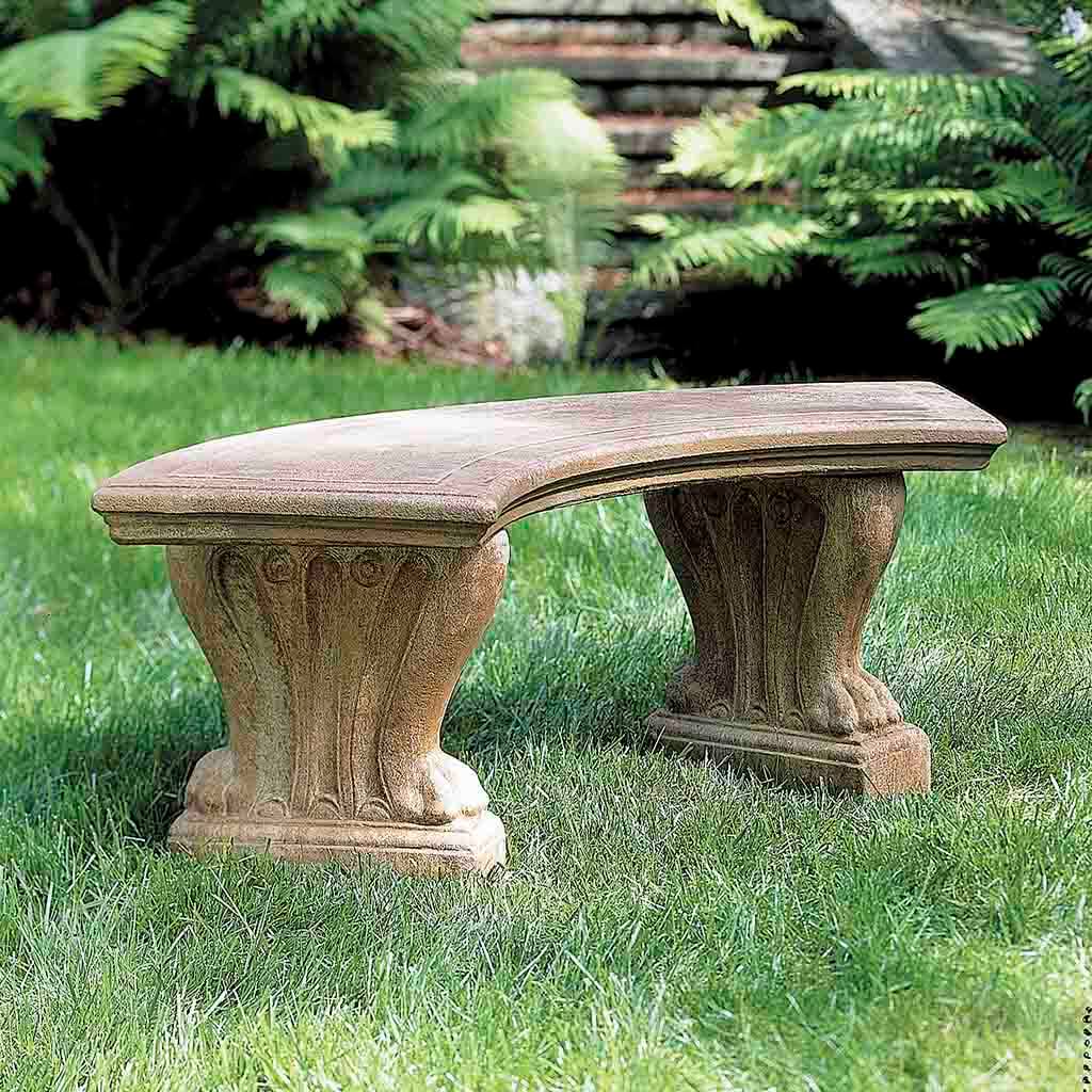 Campania Curved West Chester Bench - BE-20