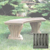 Campania Curved West Chester Bench - BE-20
