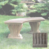 Campania Curved West Chester Bench - BE-20