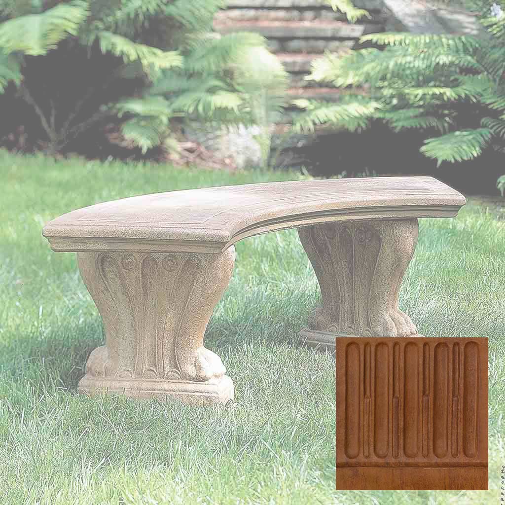 Campania Curved West Chester Bench - BE-20