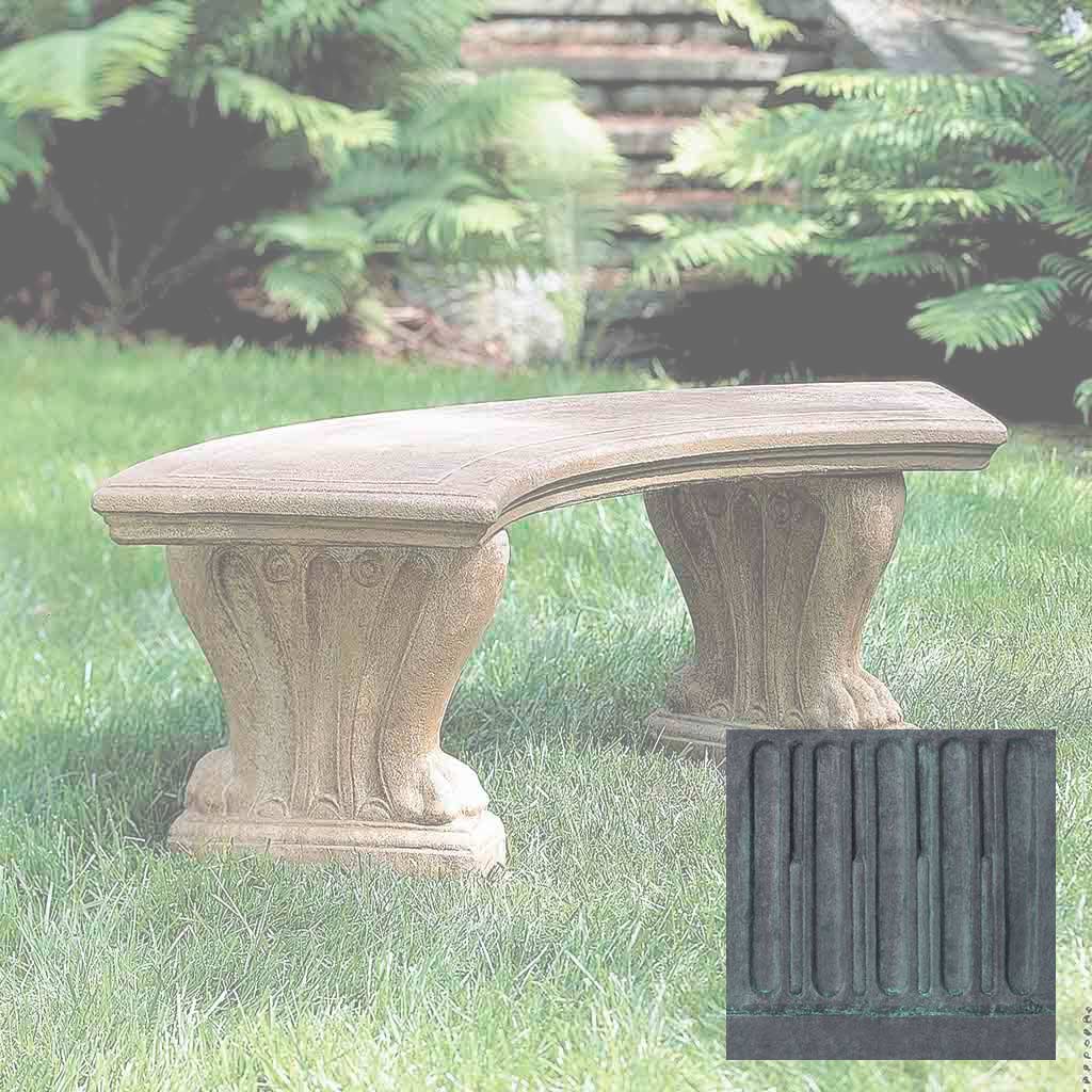 Campania Curved West Chester Bench - BE-20