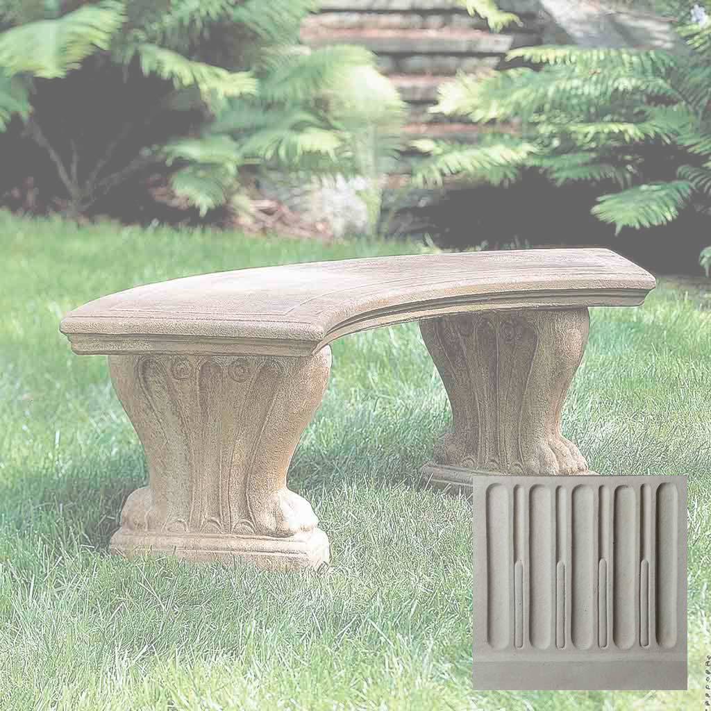 Campania Curved West Chester Bench - BE-20