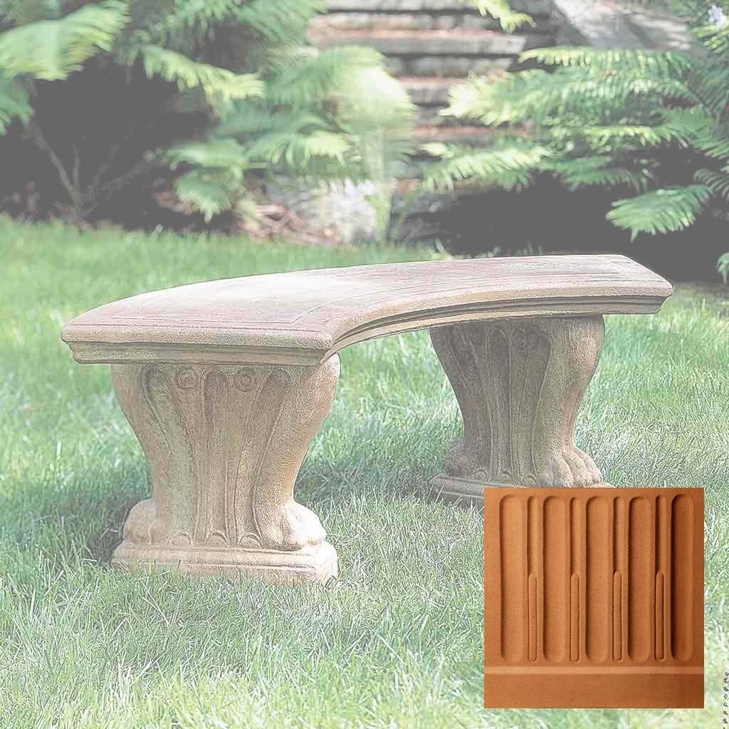 Campania Curved West Chester Bench - BE-20
