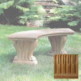 Campania Curved West Chester Bench - BE-20