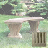 Campania Curved West Chester Bench - BE-20