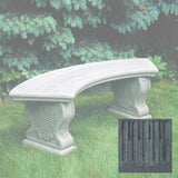 Campania Curved Woodland Ferns Bench - BE-21