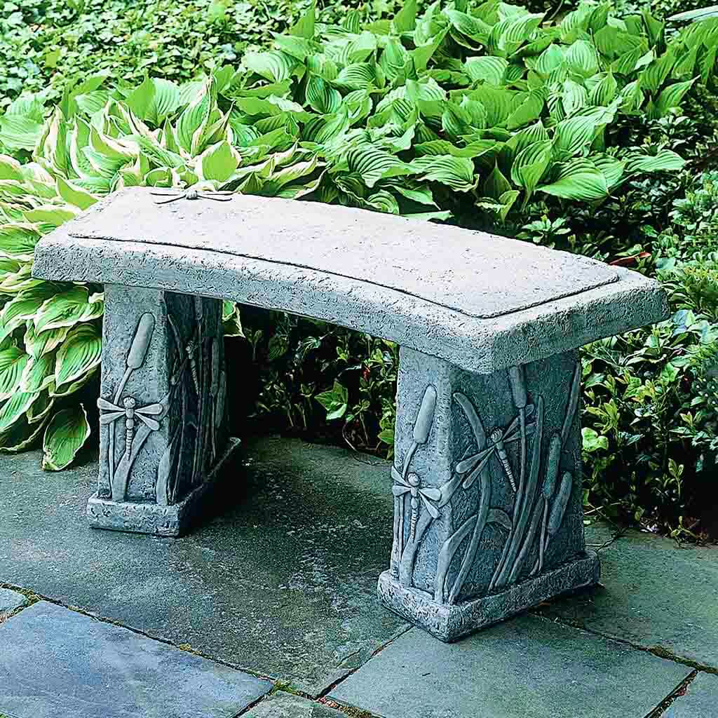 Campania Dragonfly Curved Bench - BE-24