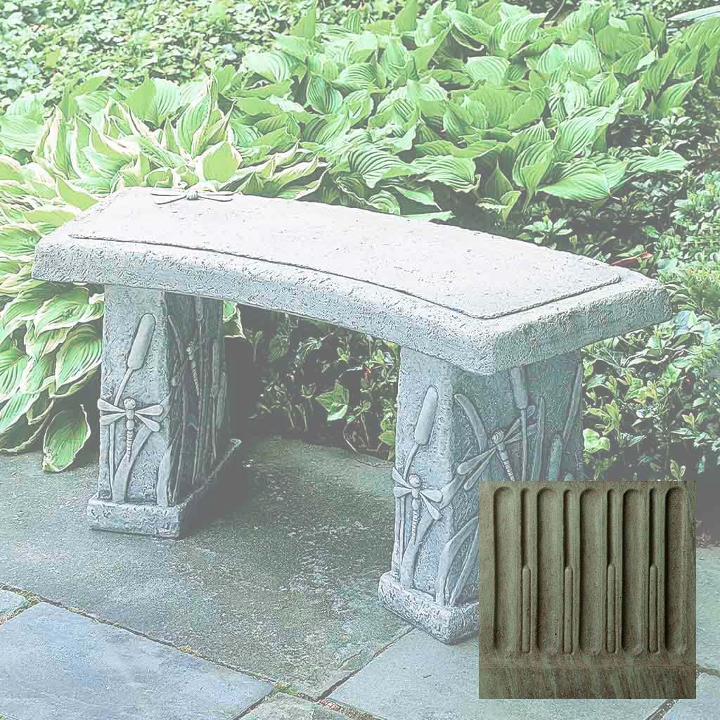 Campania Dragonfly Curved Bench - BE-24