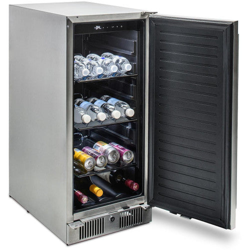 Blaze 15-In 3.2 Cu. Ft. Outdoor Rated Refrigerator - BLZ-SSRF-15