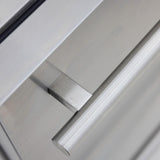 Blaze 23.5-In 5.1 Cu. Ft. Outdoor Rated Double Drawer Refrigerator - BLZ-SSRF-DBDR5.1