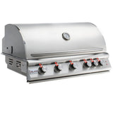 Blaze LTE 40-Inch 5-Burner Gas Grill with Rear Burner and Built-in Lighting System - BLZ-5LTE2-LP/NG