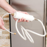 Blaze 50 Lb. 15-Inch Outdoor Ice Maker with Gravity Drain - BLZ-ICEMKR-50GR
