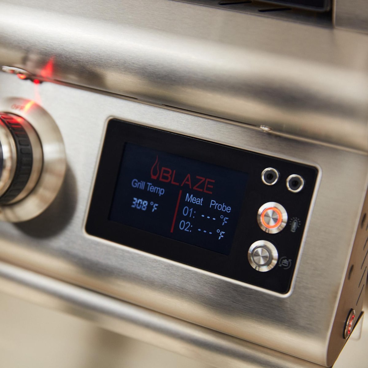 Blaze 26-Inch Gas Outdoor Oven With Rotisserie - BLZ-26-PZOVN-LP/NG