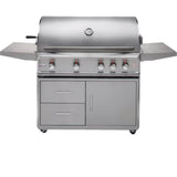 Blaze Professional LUX 44-Inch 4-Burner Gas Grill with Rear Infrared Burner - BLZ-4PRO-LP/NG