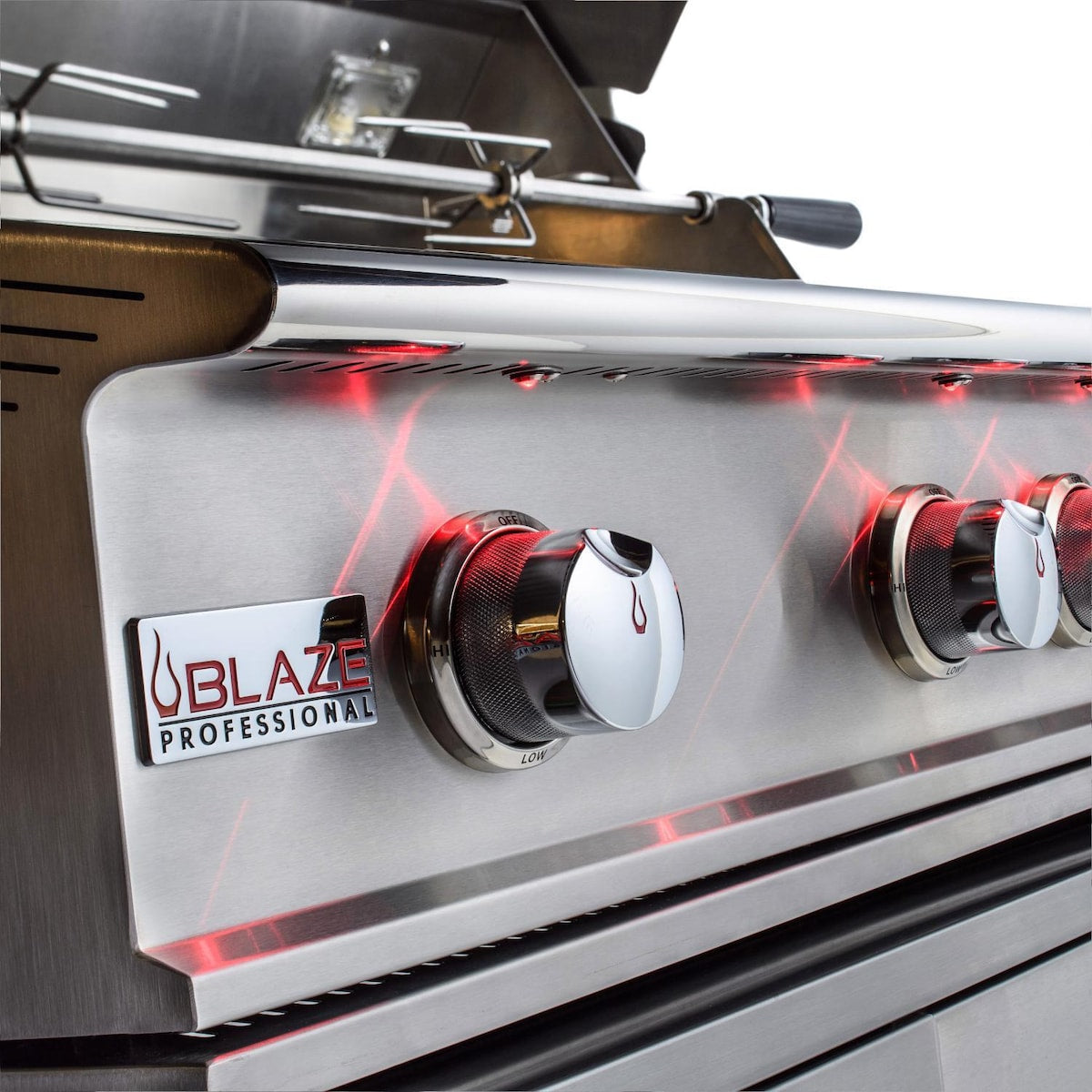 Blaze Professional LUX 44-Inch 4-Burner Gas Grill with Rear Infrared Burner - BLZ-4PRO-LP/NG