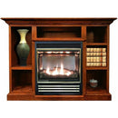 Buck 1127 Vent Free Natural Gas Stove with Prestige Mantel Combo - NV 11272NATPRES