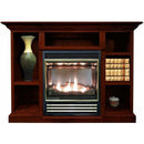 Buck 1127 Vent Free Natural Gas Stove with Prestige Mantel Combo - NV 11272NATPRES