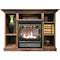 Buck 1127 Vent Free Natural Gas Stove with Prestige Mantel Combo - NV 11272NATPRES