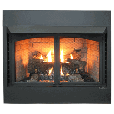 Buck Model 42ZCBBXL Vent-Free Gas Fireplace With Oak Logs - NV 42ZCBBXL