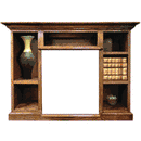 Buck Prestige Bookcase Mantel For 329B, 384, and 34ZC Models