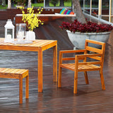 Kannoa Cali Square Dining Table