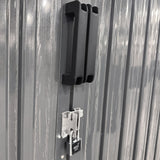 [13x19FT] Extra Large Premium Heavy Duty UV Resistant Metal Garage Shed