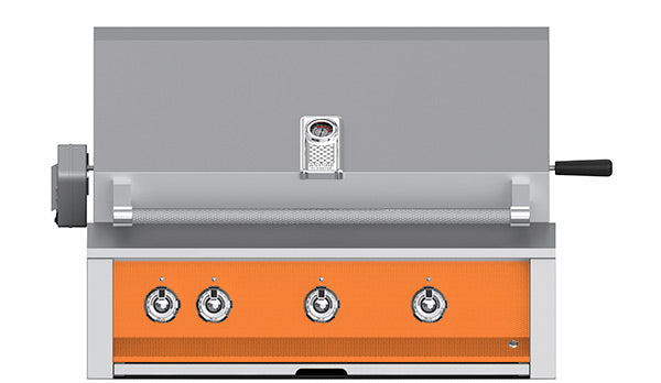 Aspire By Hestan 36" Outdoor Built-In Grill with 3 U-Burner &  Rotisserie - EABR36
