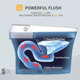 CNS Premium Smart Tankless Bidet Toilet W/ Auto Open & Close Lid (95371482)