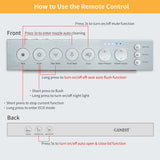 CNS Premium Smart Tankless Bidet Toilet W/ Auto Open & Close Lid (95371482)