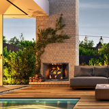 Majestic Cottagewood 42" Traditional Outdoor Wood Burning Fireplace