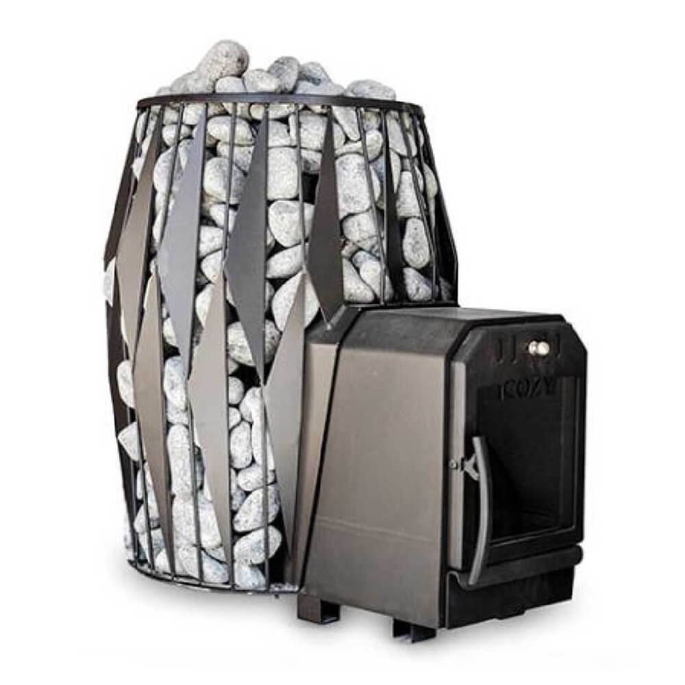 Cozy Heat OG Thru-Wall Sauna Stove With Sauna Stones [COZY OG-TW] (SAK75861)