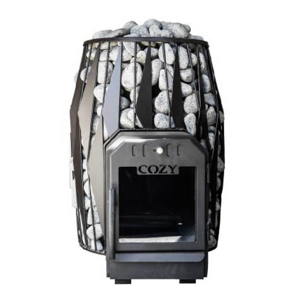 Cozy Heat OG Thru-Wall Sauna Stove With Sauna Stones [COZY OG-TW] (SAK75861)
