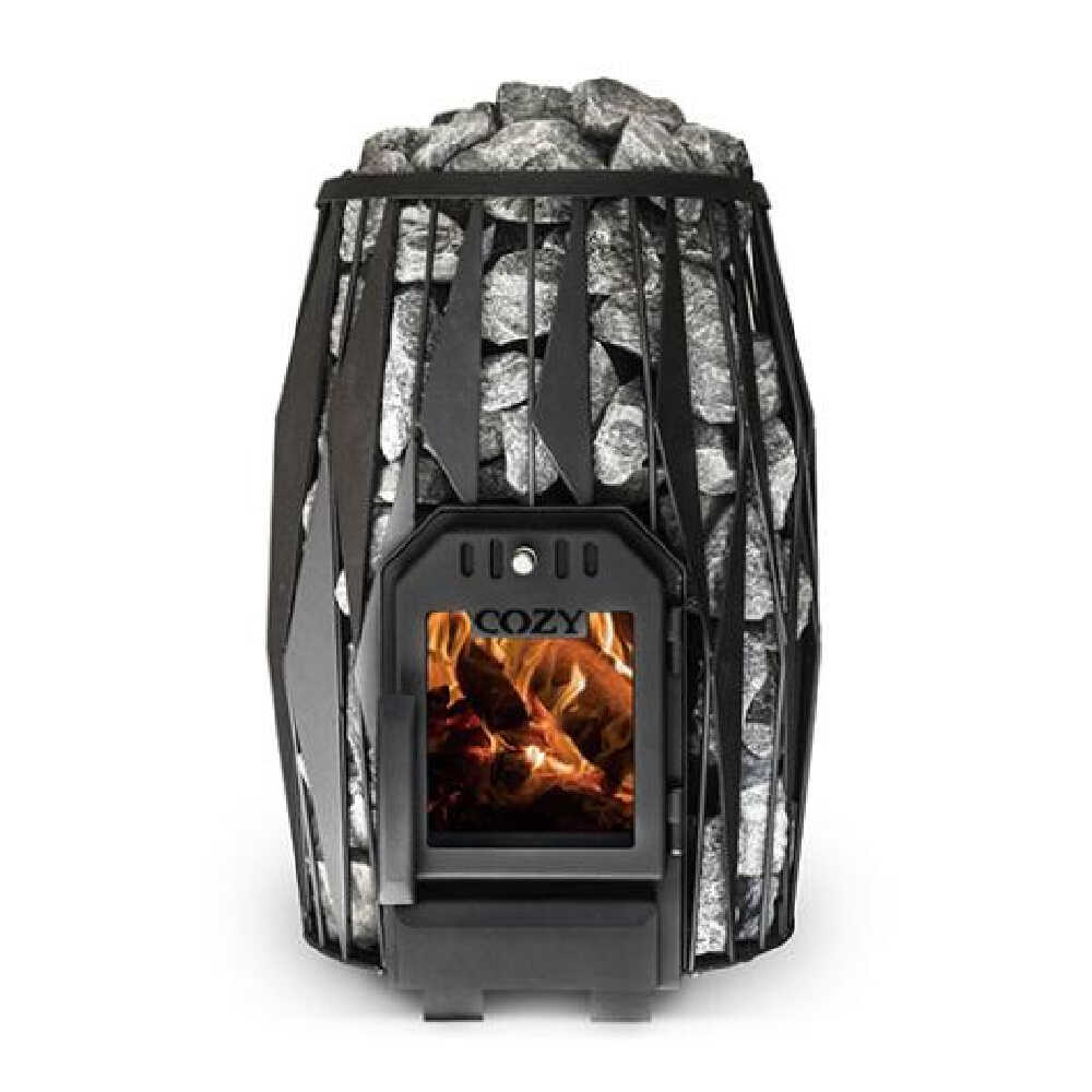 Cozy Heat OG Wood-Burning Sauna Stove With Sauna Stones [COZY OG] (SAK37298)
