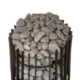 Cozy Heat SW Thru-Wall Wood Burning Sauna Stove With Sauna Stones [COZY SW-TW] (SAK69342)
